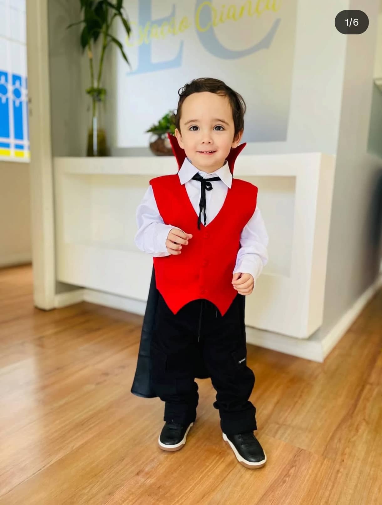 Halloween na escola estação criança em uruguaiana